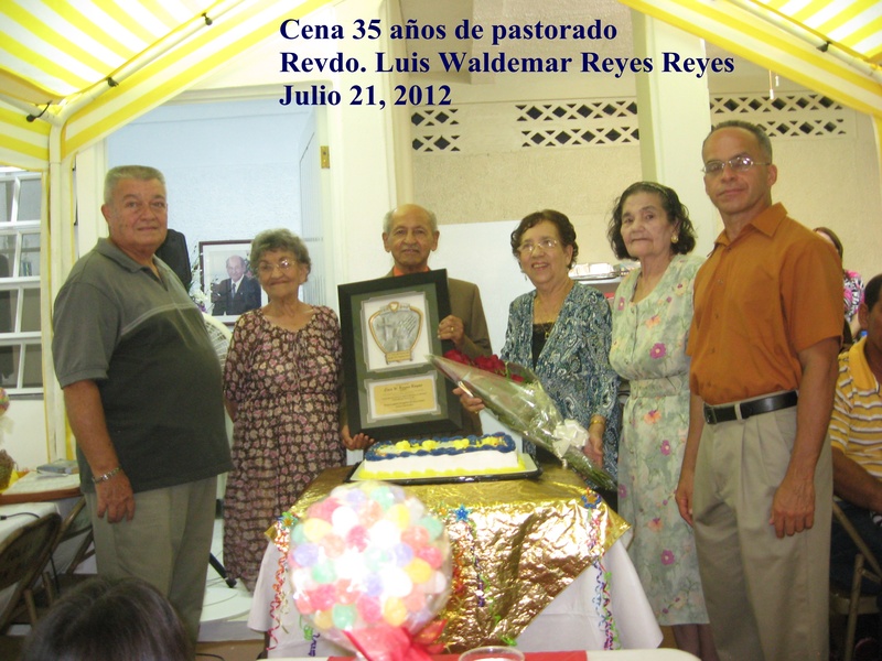 Cena 35 Años de Pastorado