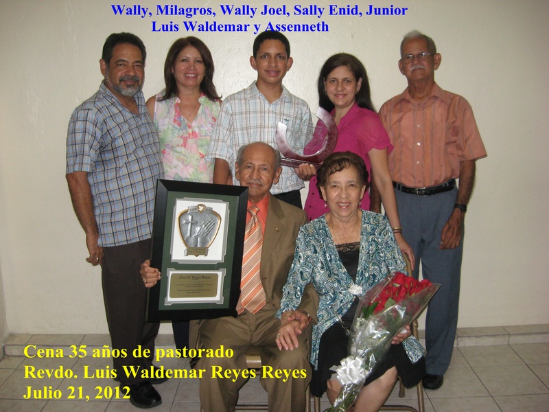 Cena 35 Años de Pastorado